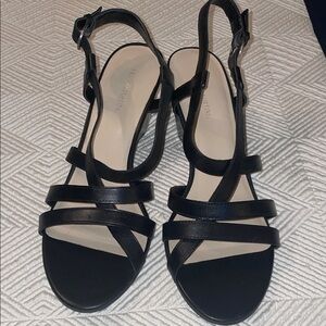 Black Strappy Sandals